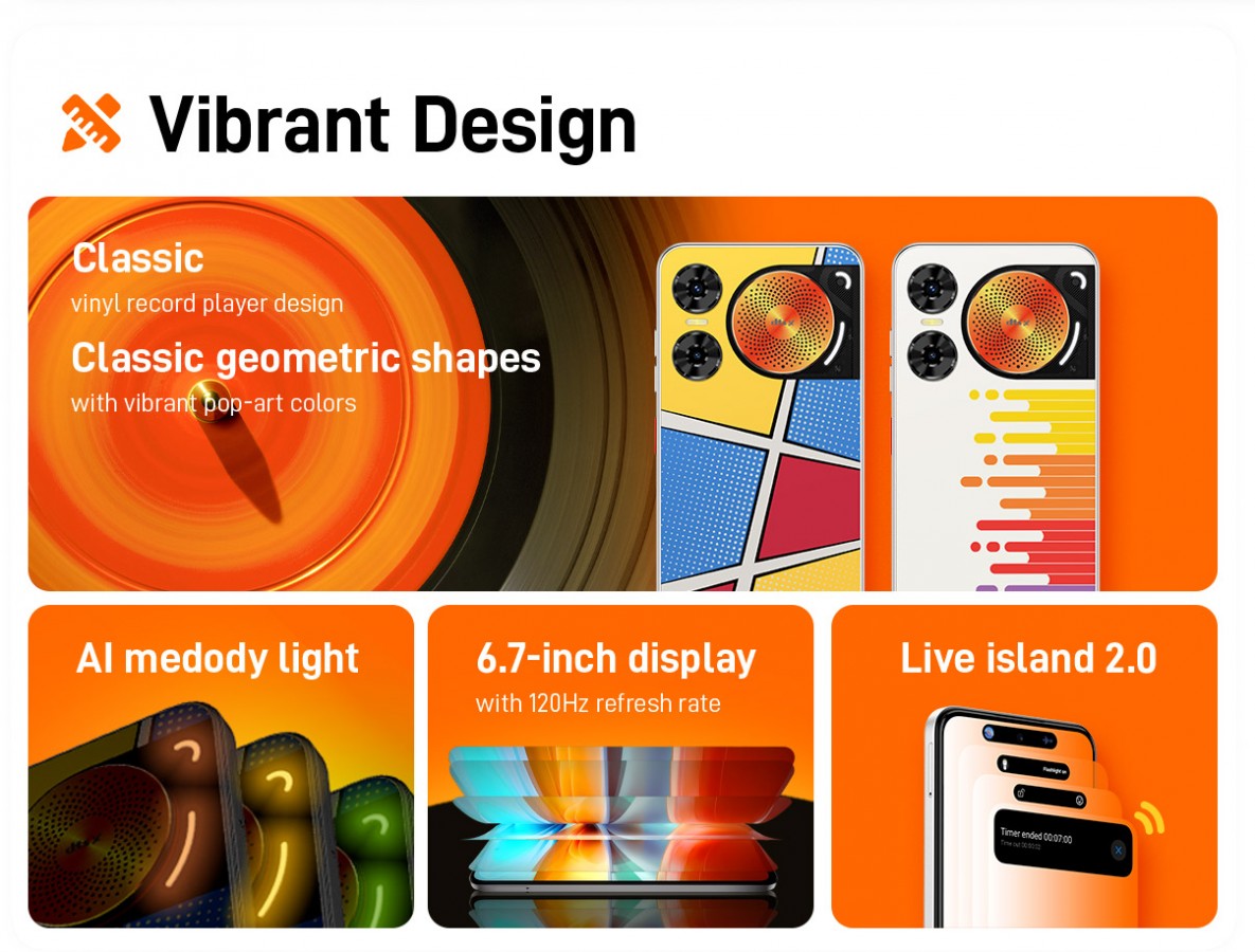 ZTE Nubia Music 2 Vibrant Design